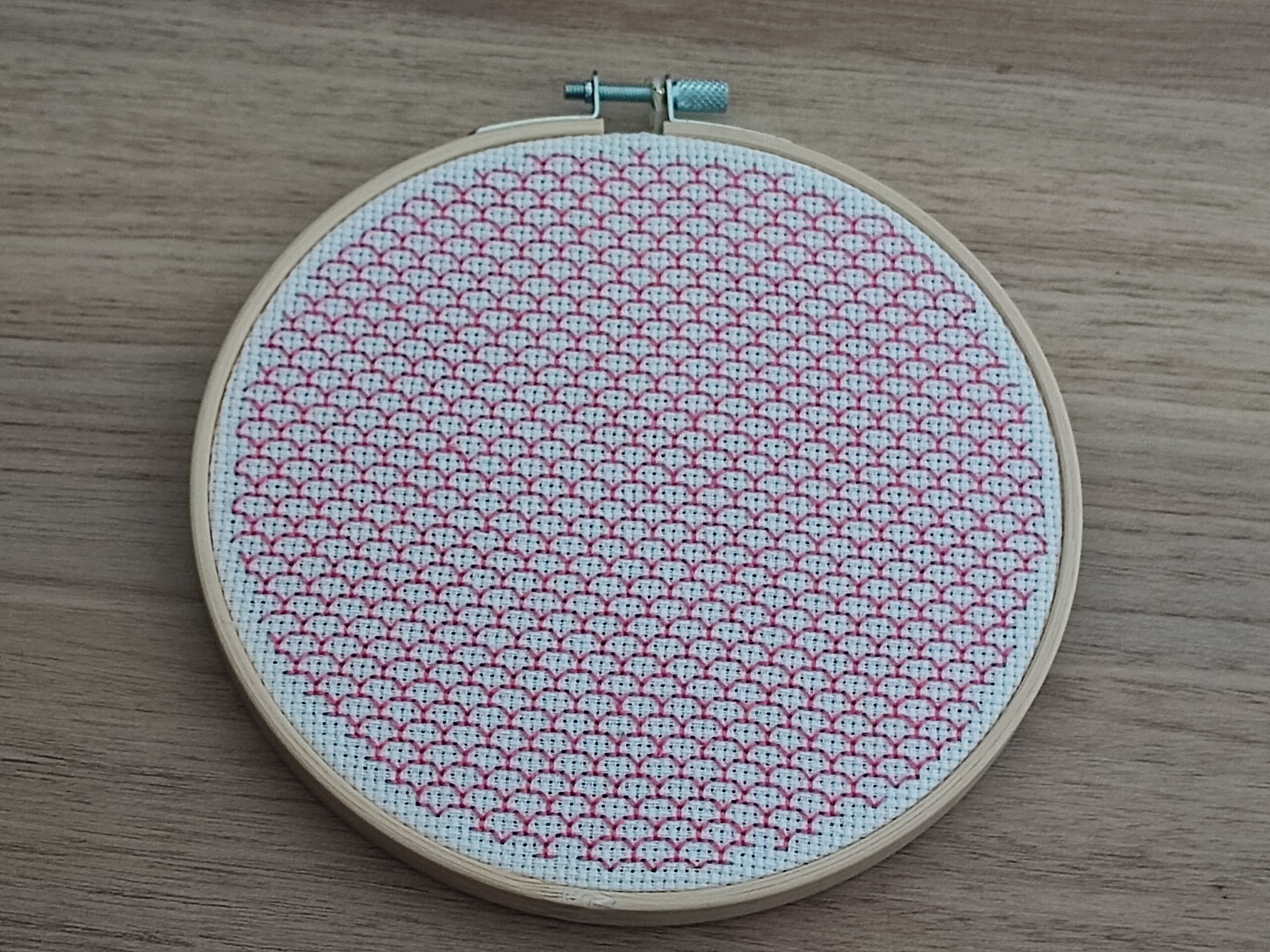 Broderie tambour "Blackwork #4"