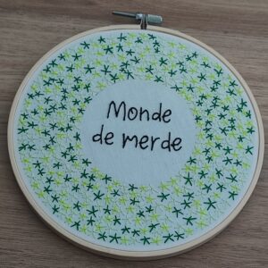 Broderies sur tambour